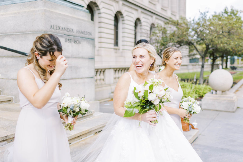 bride at cleveland courthouse